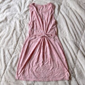 Aerie Pink Tie Dye Dress